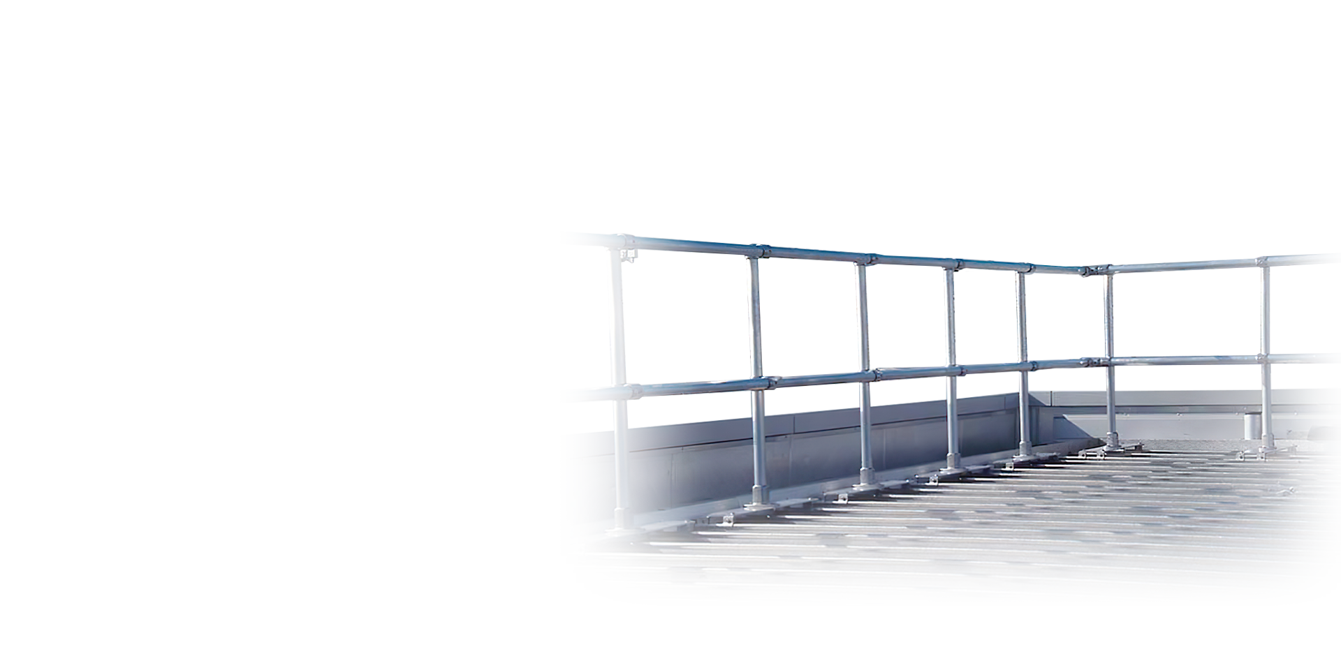 Roof guardrail