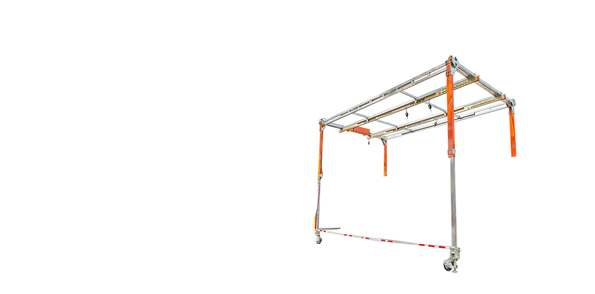 Gantry type high-altitude anti fall protection device