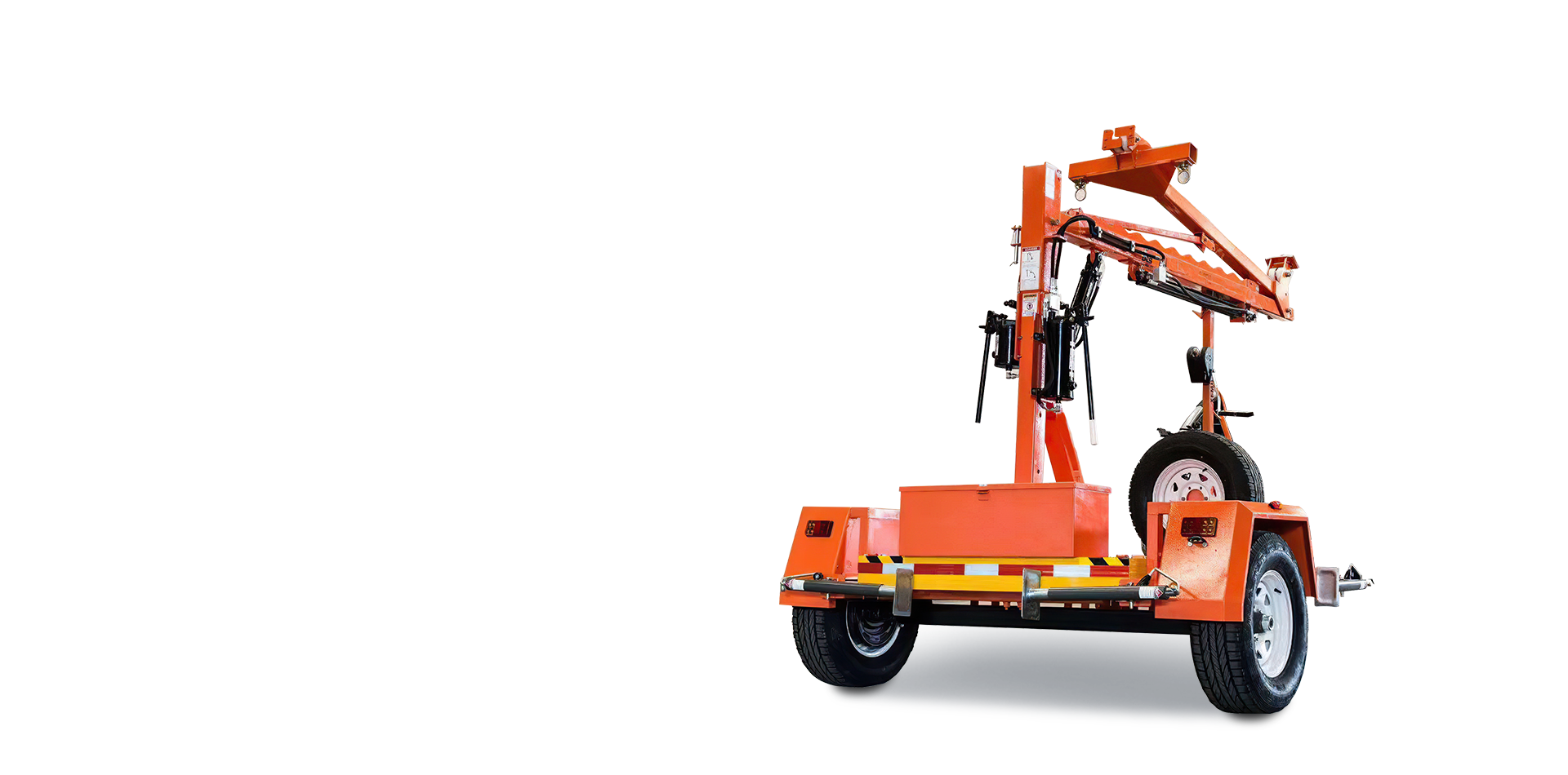 Wheeled folding high-altitude anti fall protection device